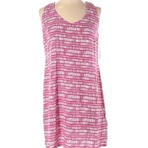 Old navy tile print/stripes shift /mini dress new xstp